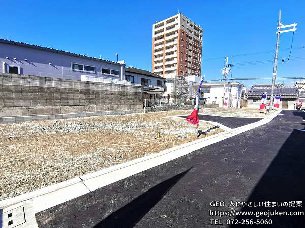 船堂町1丁 4区画 分譲地 現地