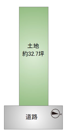 駒川5丁目　区割り